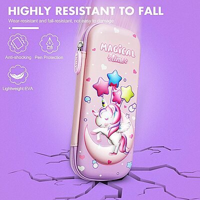 Amazkart 17 Pcs Unicorn Stationery Gift Set for Kids Amazkart 17 Pcs Unicorn Stationery Gift Set for Kids