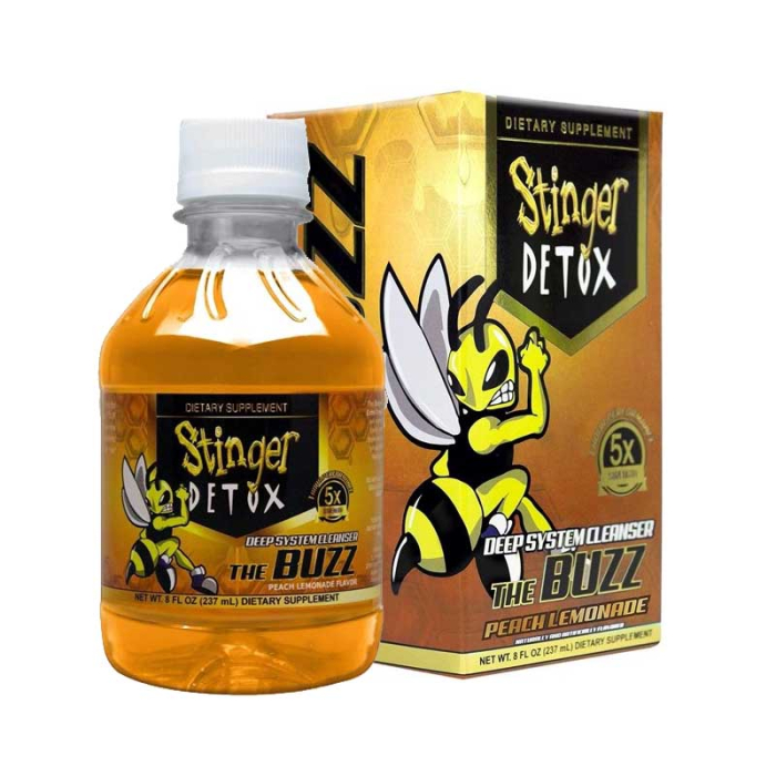 Stinger Detox - The Buzz 5x - Peach Lemonade(8oz)