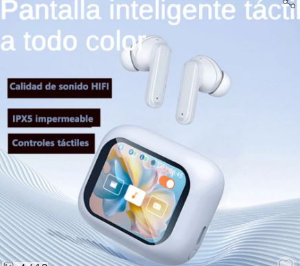 Auriculares Bluetooth con Pantalla Touch a Color TWS LX-10