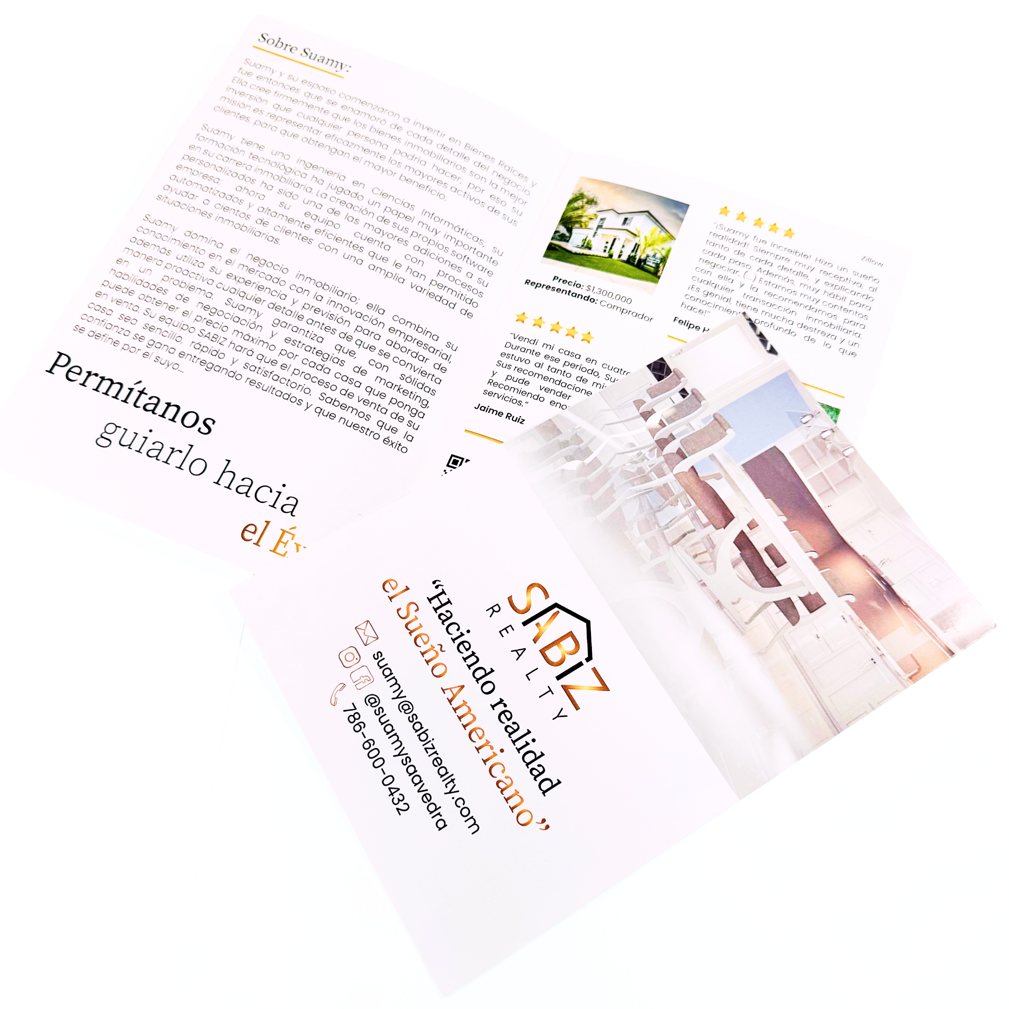 Print Your Custom Presentation Package