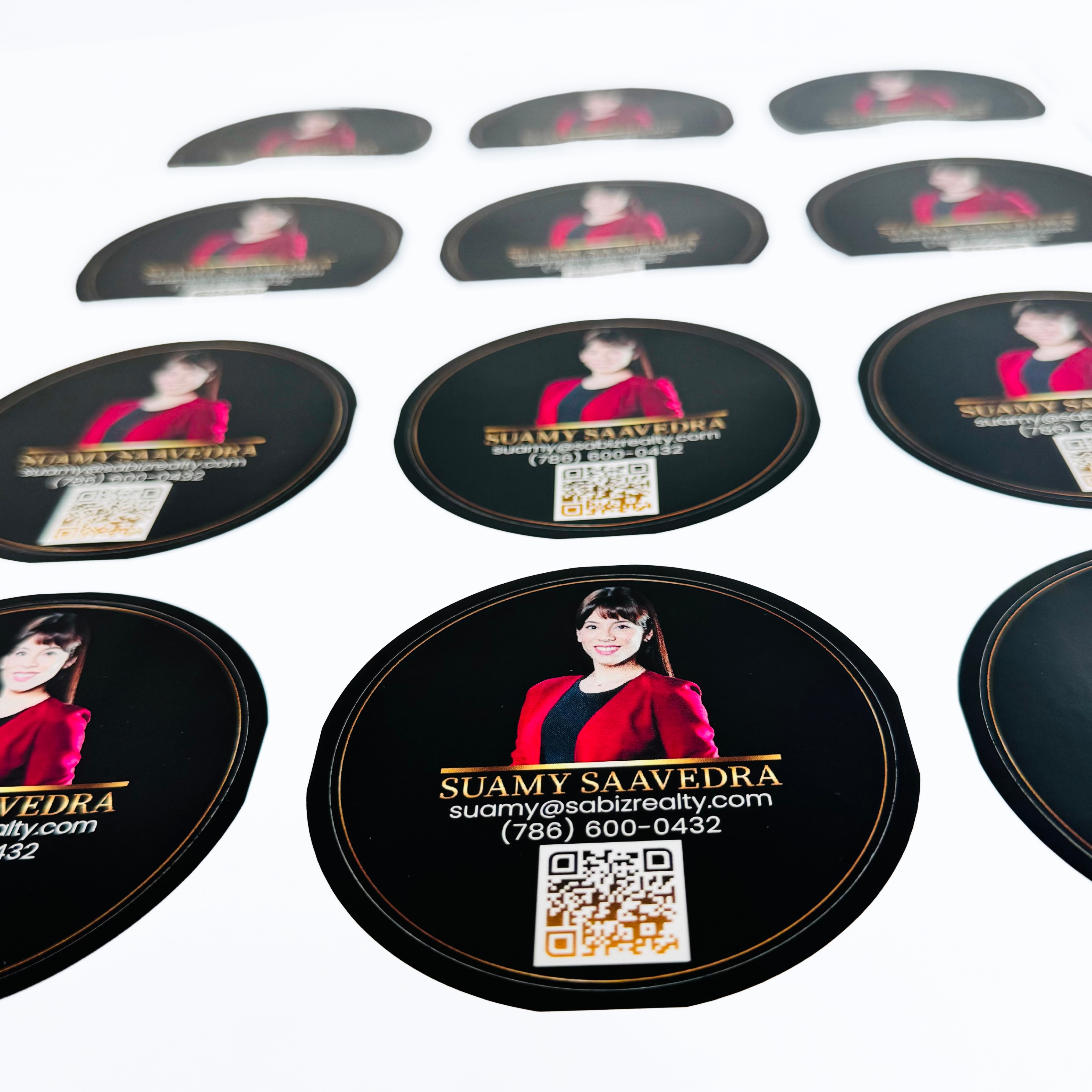 Print Your Custom Sheet Stickers – Glossy Circle Labels