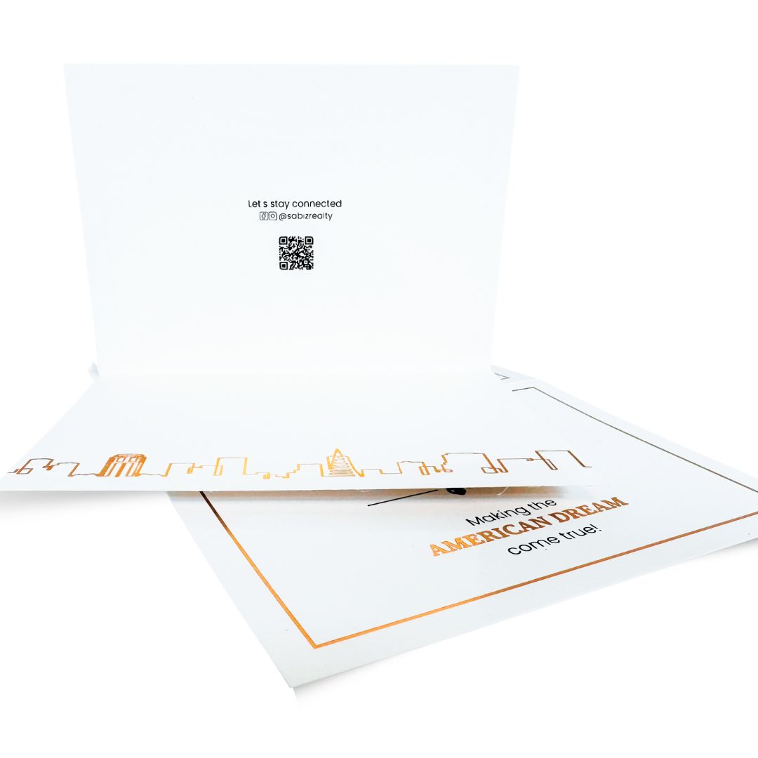 Thank You Card – Elegant Real Estate Edition