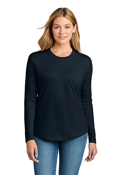 Next Level Apparel® Women’s Cotton Relaxed Long Sleeve Tee - NL3911