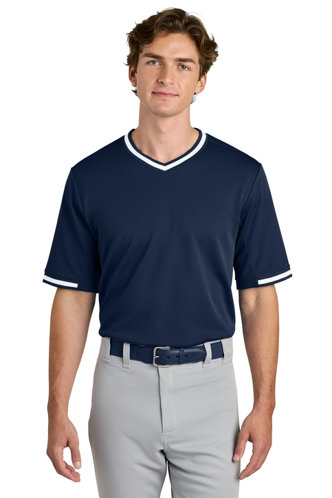 Sport-Tek® Tough Mesh V-Neck Baseball Jersey - ST221NEW