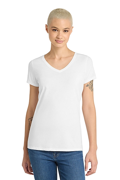 District® Women’s Perfect Tri® V-Neck Tee - DM1350L