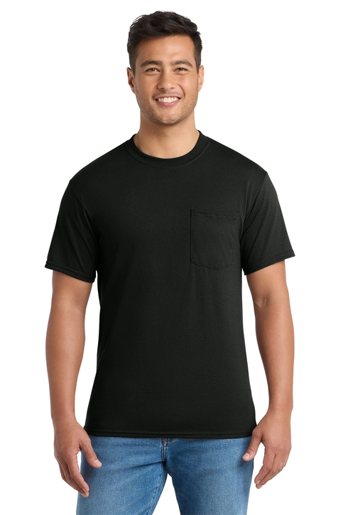 Port & Co™ Core Blend Pocket Tee - PC55P