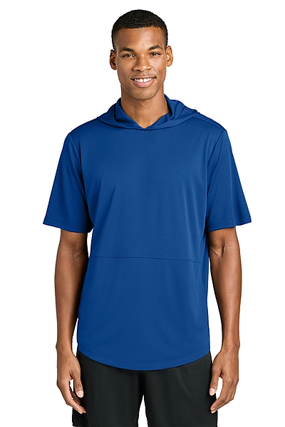 Sport-Tek® Club Short Sleeve Hoodie - ST445