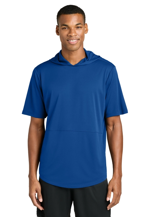 Sport-Tek® Club Short Sleeve Hoodie - ST445