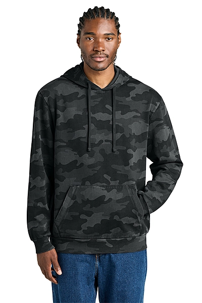 District Wash™ Camo Fleece Hoodie - DT2200C