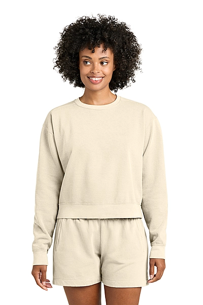 Comfort Colors® Women’s Mid-Length Crewneck Sweatshirt - 1566L