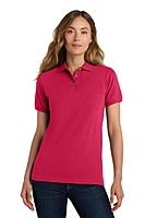 Port Authority® Women's Heavyweight Cotton Pique Polo - L420