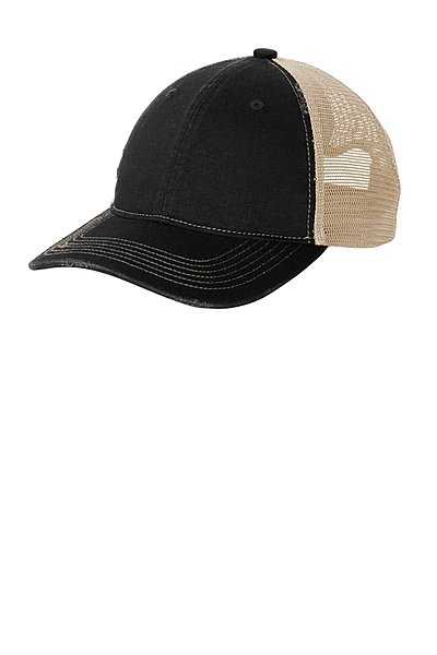 Port Authority® Distressed Mesh Back Cap - C600