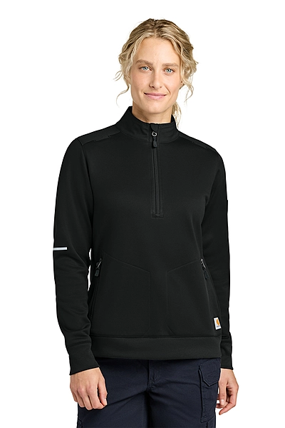 Carhartt® Women’s FLD & RSCU 1/2-Zip Mid-Layer - CTC82912