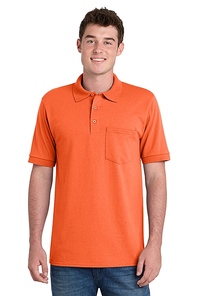 Port & Co™ Core Blend Jersey Knit Pocket Polo - KP55P