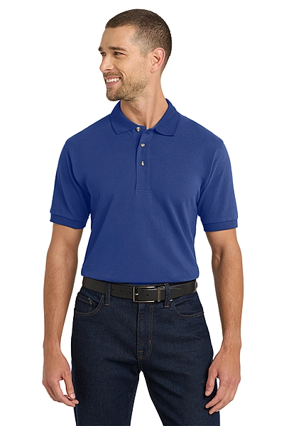 Port Authority® Heavyweight Cotton Pique Polo - K420