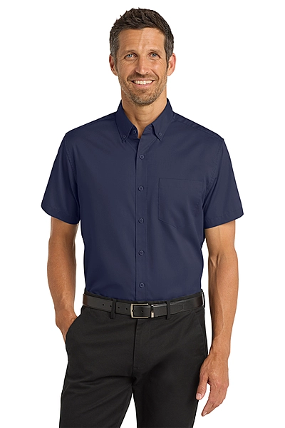 Port Authority® Short Sleeve SuperPro™ Twill Shirt - S664
