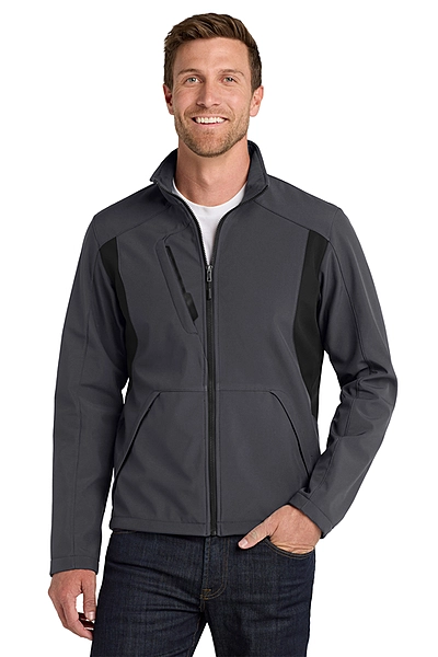 Port Authority® Back-Block Soft Shell Jacket - J336