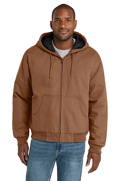CornerStone® Tall Duck Cloth Hooded Work Jacket - TLJ763H