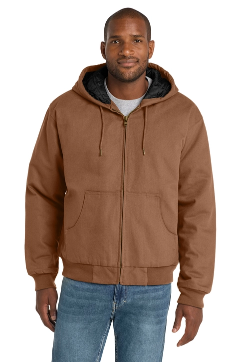 CornerStone® Tall Duck Cloth Hooded Work Jacket - TLJ763H