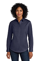 Port Authority® Women's SuperPro™ Twill Shirt - L663