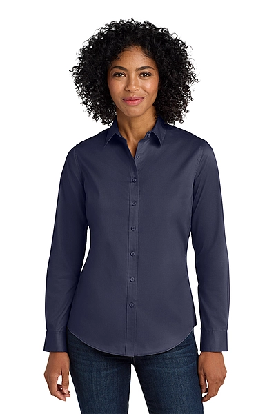 Port Authority® Women's SuperPro™ Twill Shirt - L663