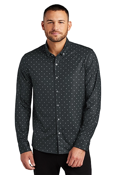 Mercer+Mettle® Stretch Jersey Long Sleeve Shirt - MM1018