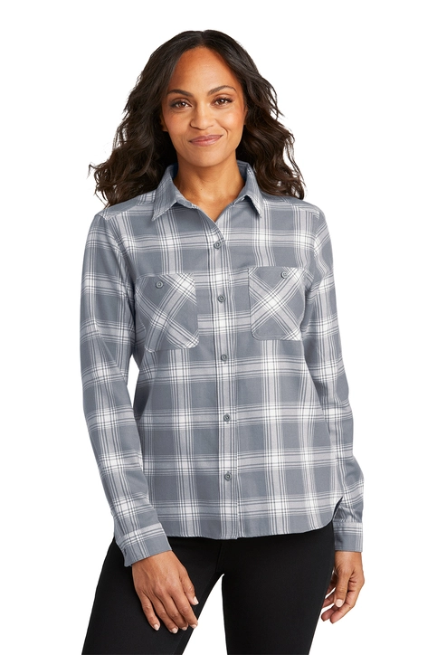 Port Authority® Women's Plaid Flannel Shirt - LW669
