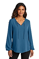 Port Authority® Women's Textured Crepe Blouse - LW714