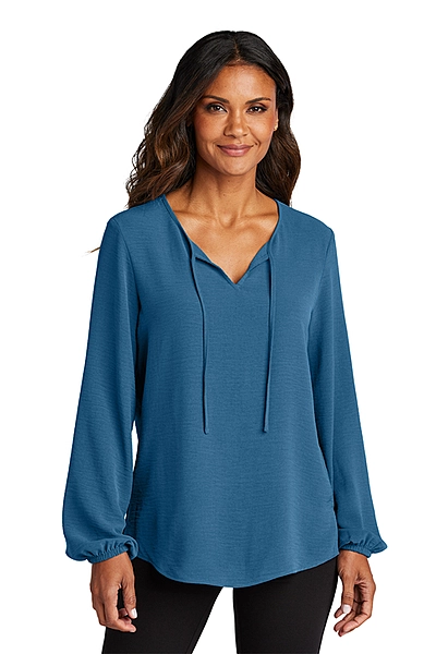 Port Authority® Women's Textured Crepe Blouse - LW714