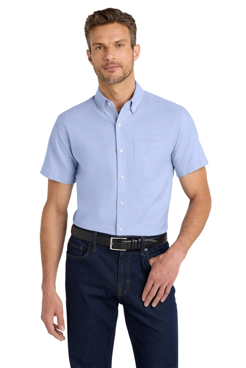 Port Authority® Short Sleeve SuperPro™ Oxford Shirt - S659