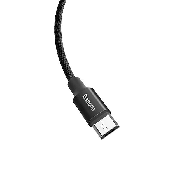 Baseus 1m - 2A Yiven USB Type-A 2.0 to Micro Cable - Black
