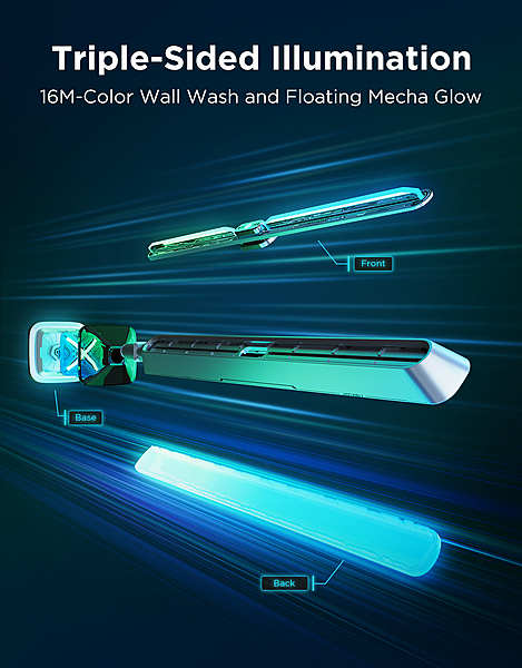 Govee Gaming Light Bars Pro - RGBICWW WiFi + Bluetooth Smart LED Light Bars