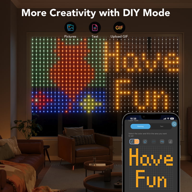 Govee Curtain Light NETFLIX CO-BRANDING