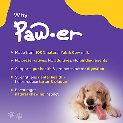 Yak Cheese Chew - Strawberry - L (3 Pcs)