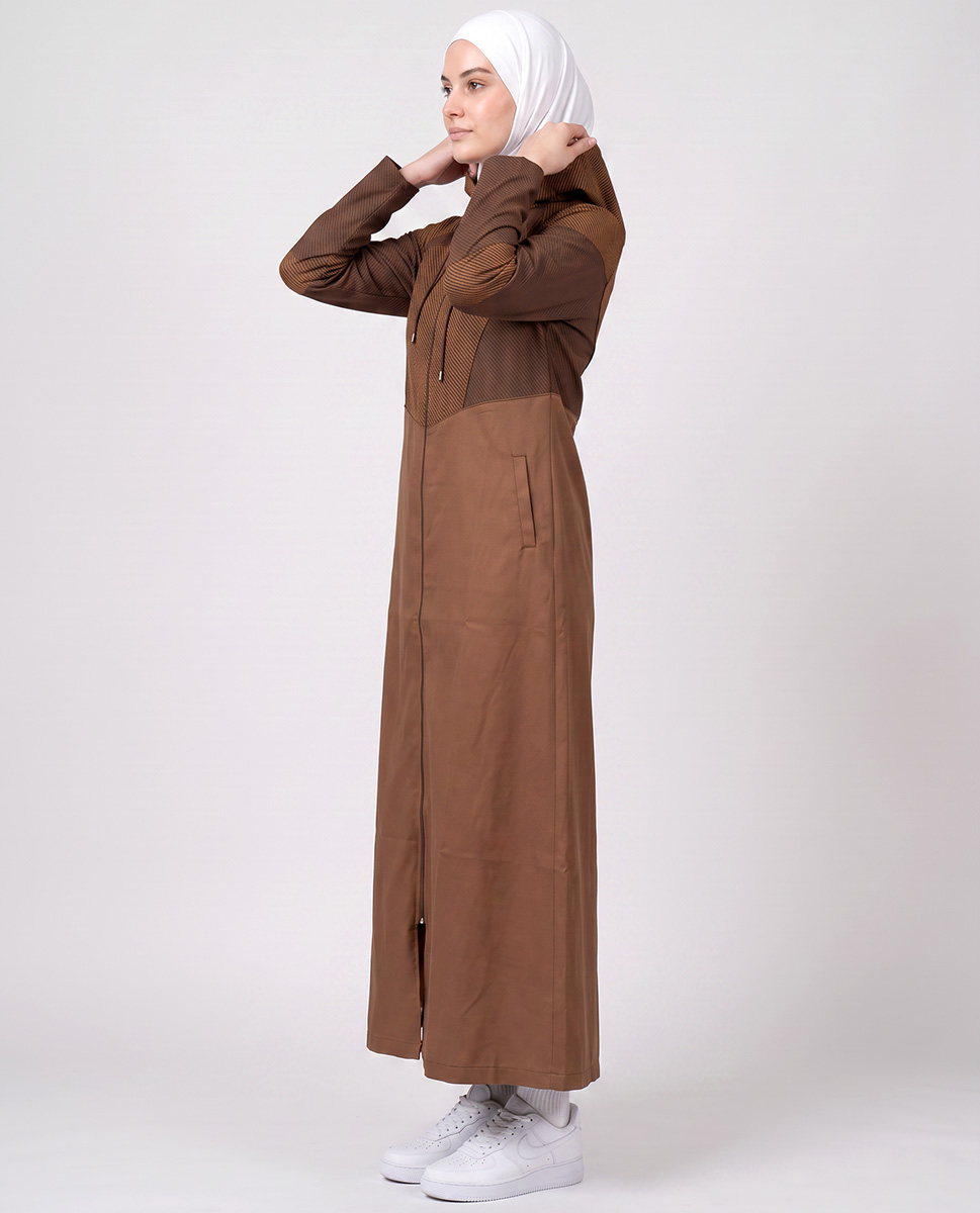 BROWNMANIA HOODED JILBAB