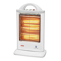 Front Image of a Padmini Lava 800 Quartz Heater, a compact and portable heating solution. Front Image of a Padmini Lava 800 Quartz Heater, a compact and portable heating solution.