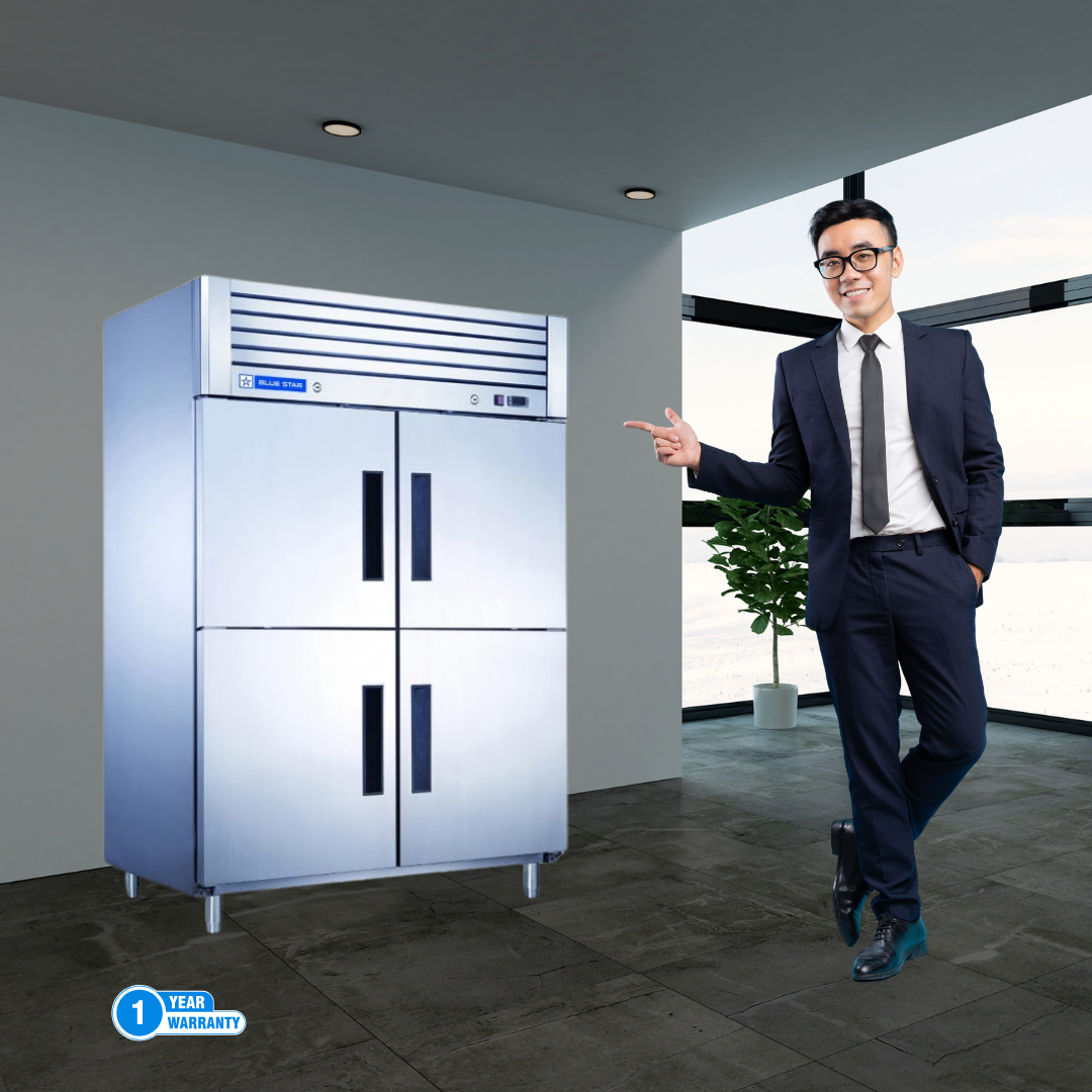 Shop Online Blue Star Kitchen Refrigerator-4 Door Reach in chiller-GP Series at Me shop