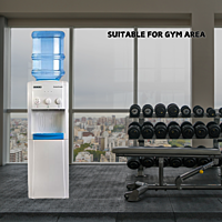 Suitable for Gym: Usha Instafresh Water Dispenser with Cabinet. Suitable for Gym: Usha Instafresh Water Dispenser with Cabinet.
