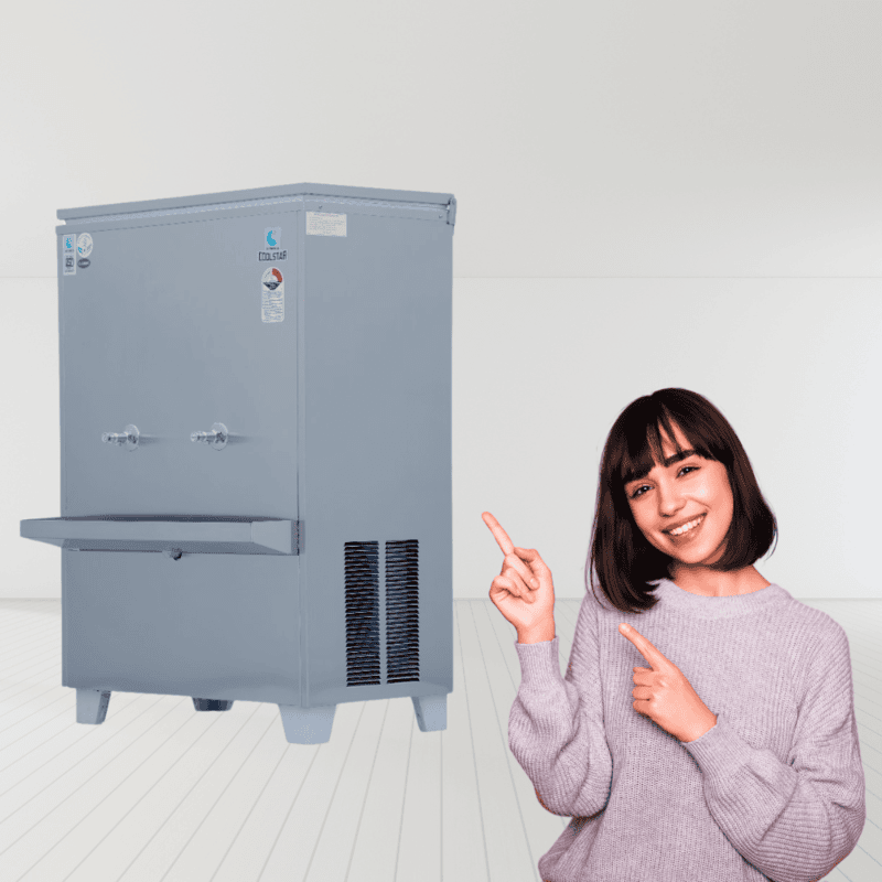 Cimaterol Cool Star Prima Water Cooler SS Series-SS150150, front view.