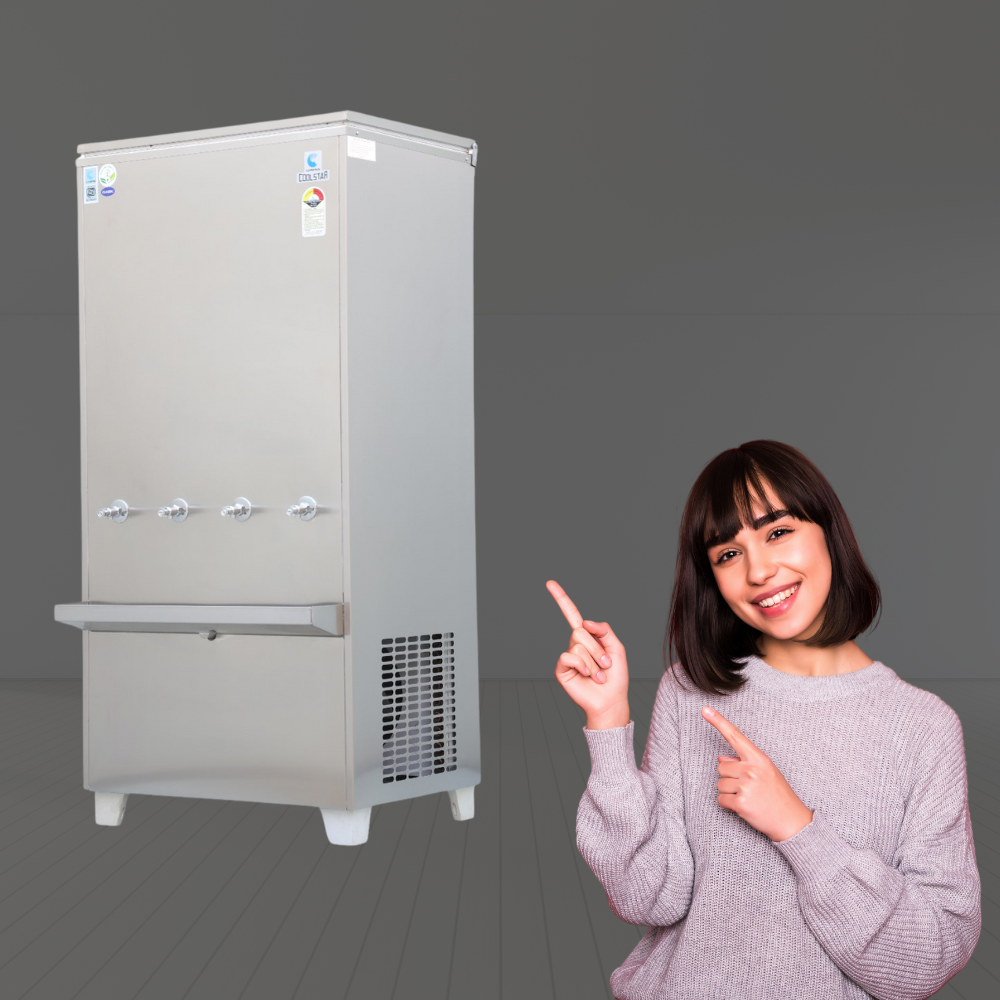 Climatrol Cool Star Prima SS Series-SS150400 water cooler, front view.