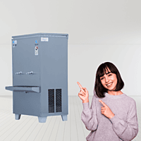 Stainless steel water cooler from Climatrol, model SS6080.