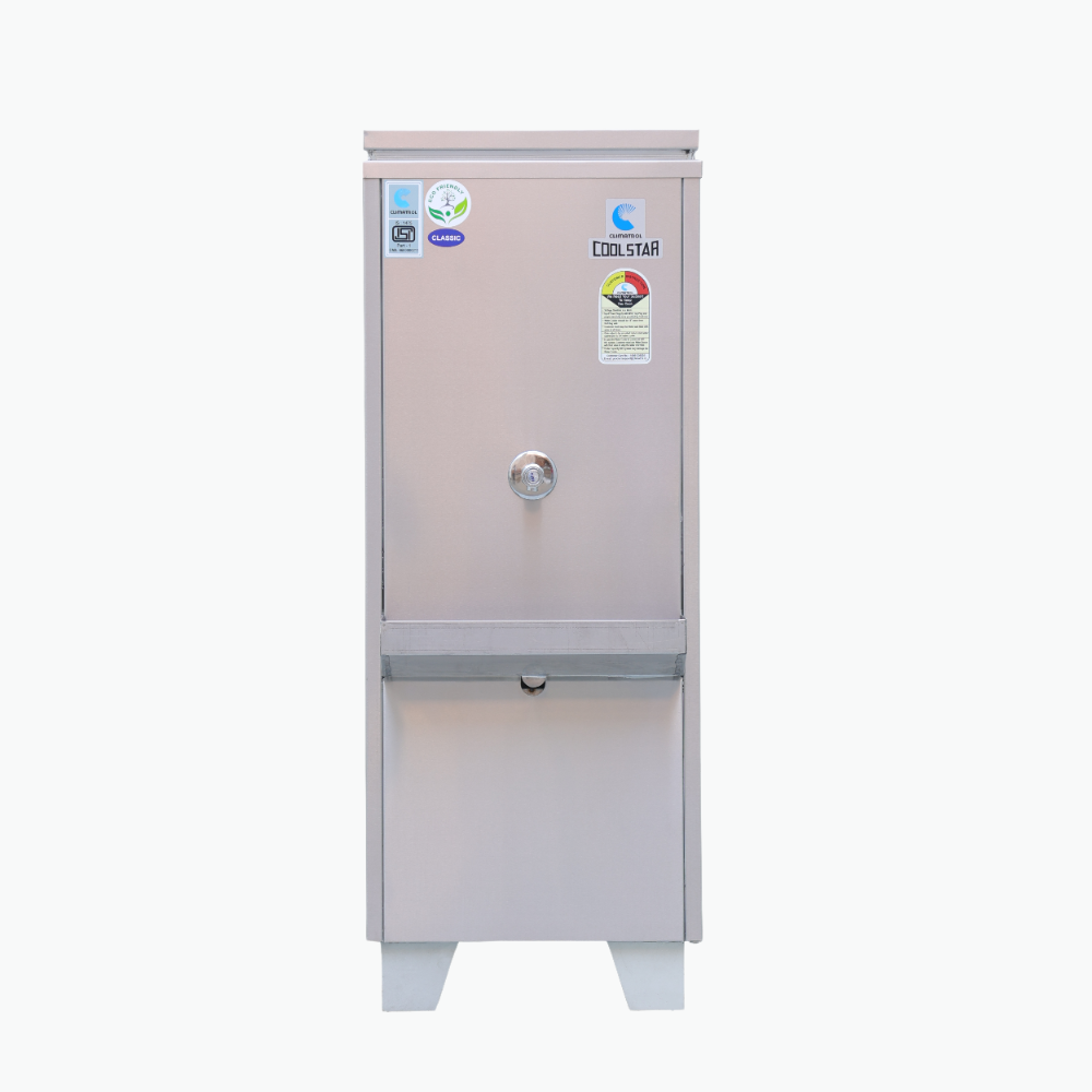 Stainless steel water cooler from Climatrol, SS4040 model.
