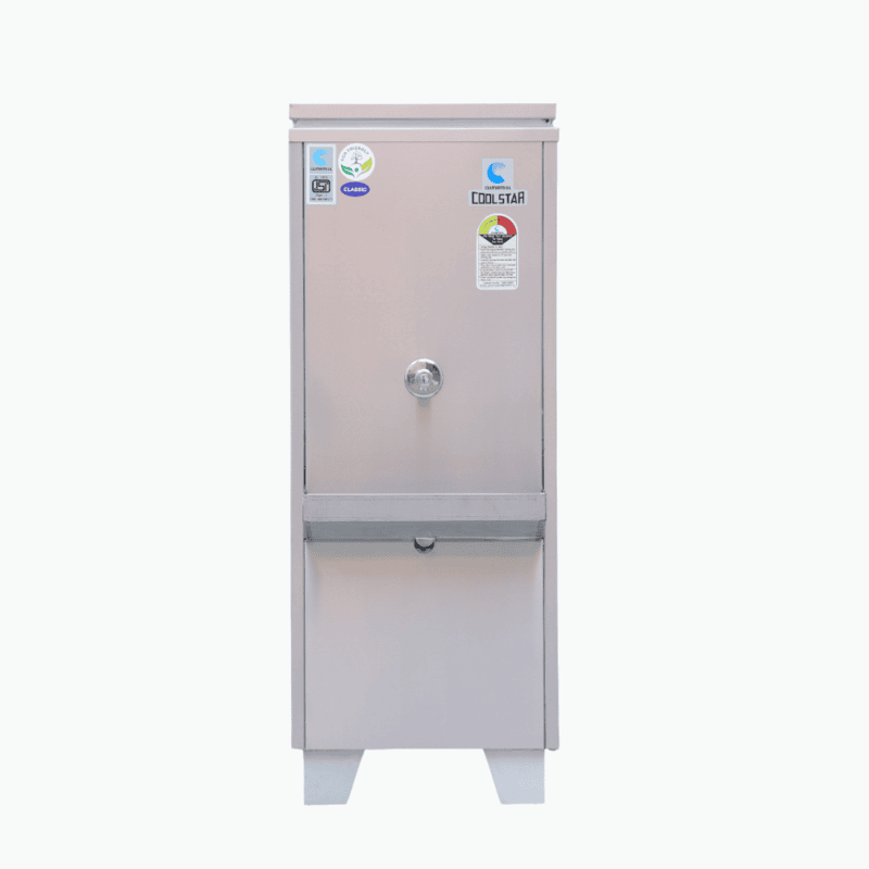 Stainless steel water cooler from Climatrol, SS2040 model.