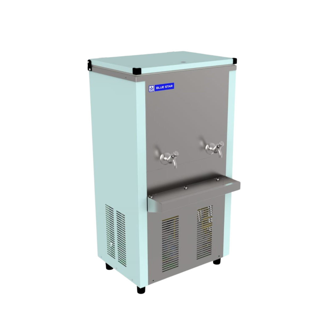 Blue Star Storage Water Cooler-SWC6080PS with a 80 litre storage capacity.