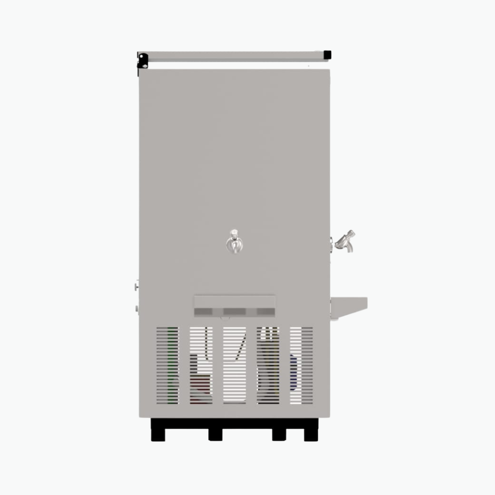 Stainless steel filtered water cooler Blue Star for commercial use