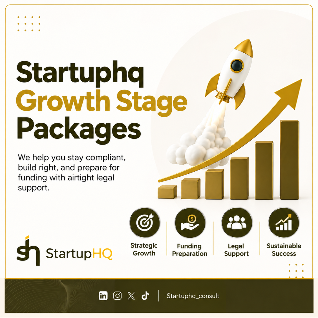 StartupHQ Growth Stage Packages