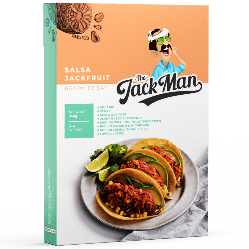 The Jack Man Mexican Salsa Jackfruit 350 grams The Jack Man Mexican Salsa Jackfruit 350 grams