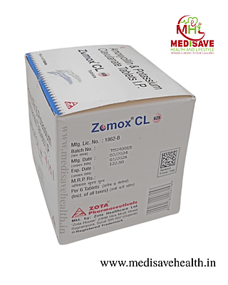 Zomox CL 625 Tablet (1*6)