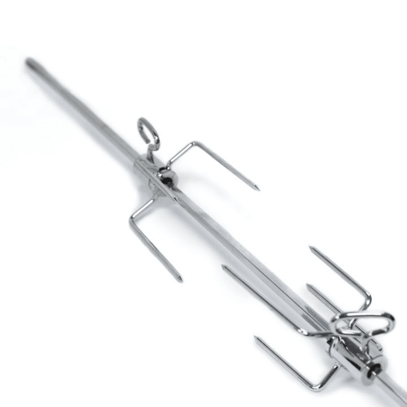 Broil King Rotisserie - Heavy Duty Forks - 2 Pc - Chrome