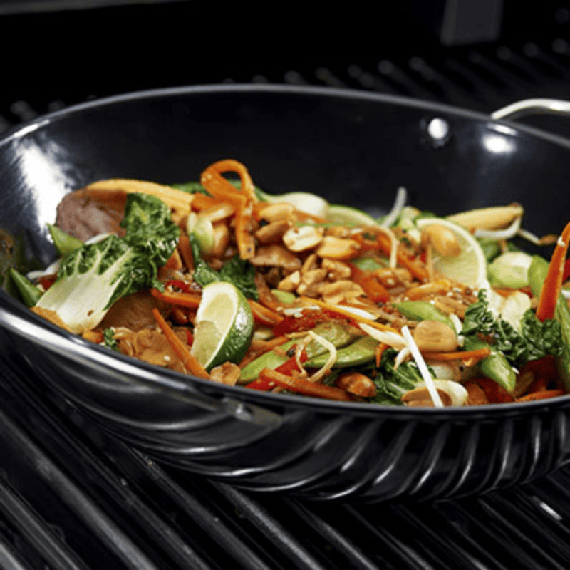 Grillpro Deluxe Porcelain Wok Topper
